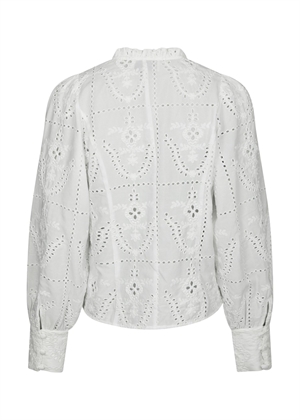 Gilda embroidery bluse White Neo Noir 